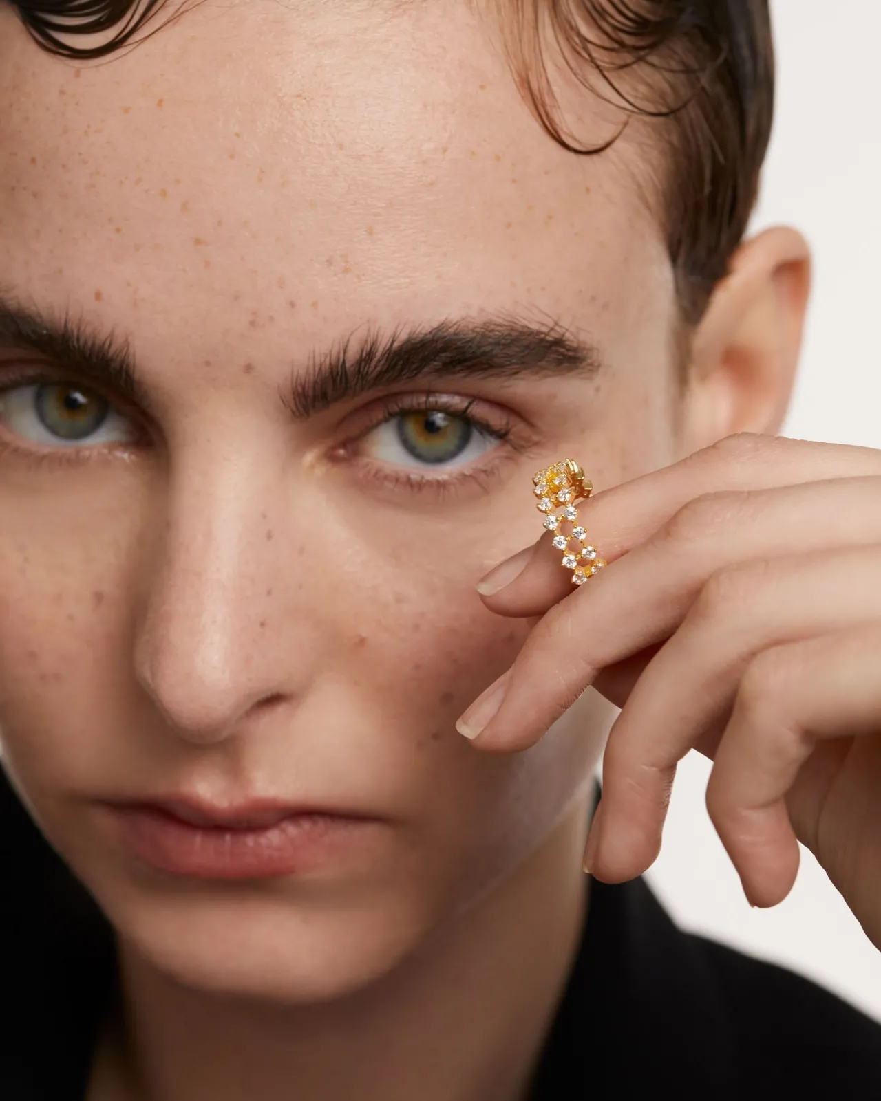 Anillos Eternidad|Anillos De Oro-PDPAOLA Anillo Slim Dumbo