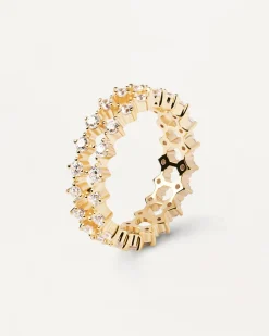 Anillos Eternidad|Anillos De Oro-PDPAOLA Anillo Slim Dumbo