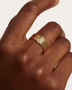 Anillos Grandes|Anillos De Oro-PDPAOLA Anillo Super Nova
