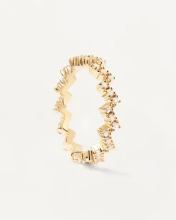Anillos Eternidad|Anillos Básicos-PDPAOLA Anillo The Zipper