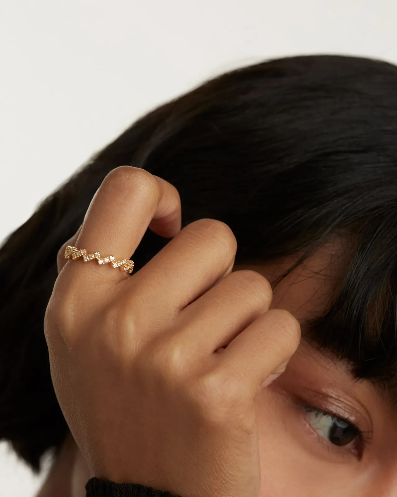 Anillos Eternidad|Anillos Básicos-PDPAOLA Anillo The Zipper