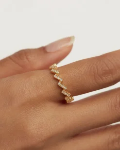 Anillos Eternidad|Anillos Básicos-PDPAOLA Anillo The Zipper