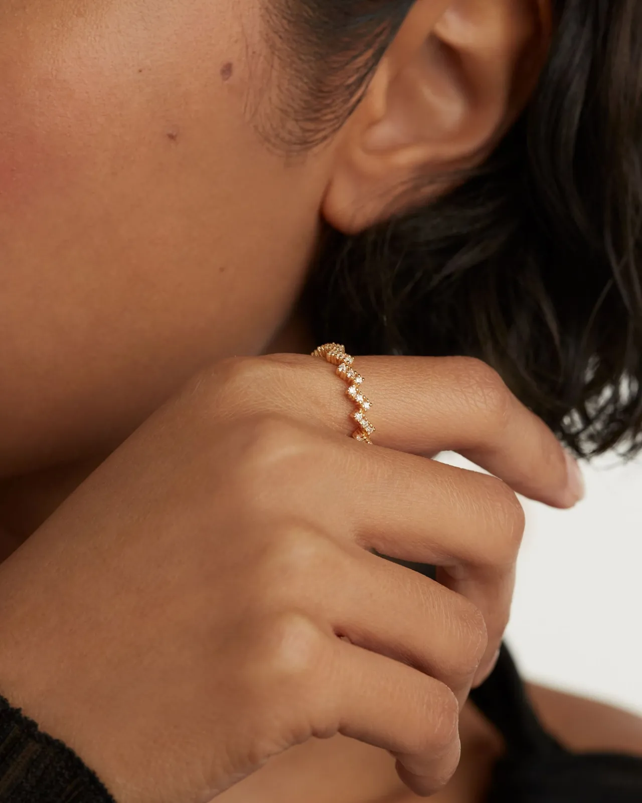 Anillos Eternidad|Anillos Básicos-PDPAOLA Anillo The Zipper