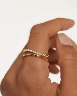 Anillos Básicos|Anillos De Oro-PDPAOLA Anillo Twister