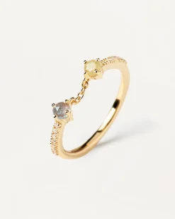 Anillos Con Piedras Semipreciosas|Anillos De Oro-PDPAOLA Anillo Zena