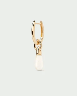 Piercings Con Piedras Semipreciosas|Aros Individuales-PDPAOLA Aro individual cristal de roca Jupiter
