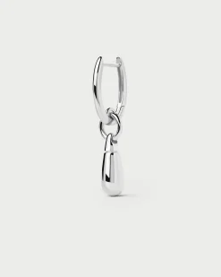Aros Individuales|Pendientes Individuales-PDPAOLA Aro Individual de Plata Jupiter
