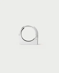 Aros Individuales|Pendientes Individuales-PDPAOLA Aro individual de plata New York