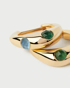 Pendientes Con Piedras Semipreciosas|Aros-PDPAOLA Aros Coral