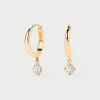 Piercings Con Diamantes|Piercings De Alta Joyería-PDPAOLA Aros de diamantes y oro Dona