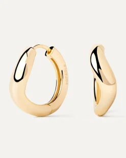 Joyas De Oro 18K|Aros-PDPAOLA Aros De Oro Celeste