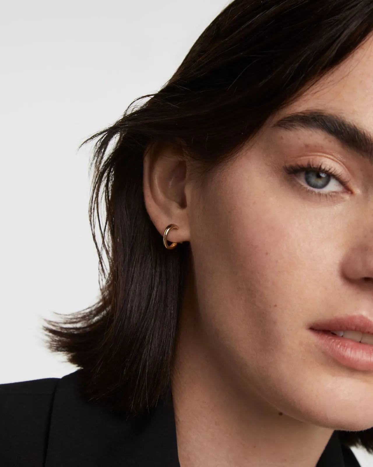 Joyas De Oro 18K|Aros-PDPAOLA Aros de Oro Joan Mini