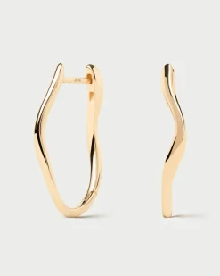 Joyas De Oro 18K|Aros-PDPAOLA Aros de oro Selene