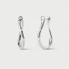 Pendientes Básicos|Aros-PDPAOLA Aros de plata Air mini