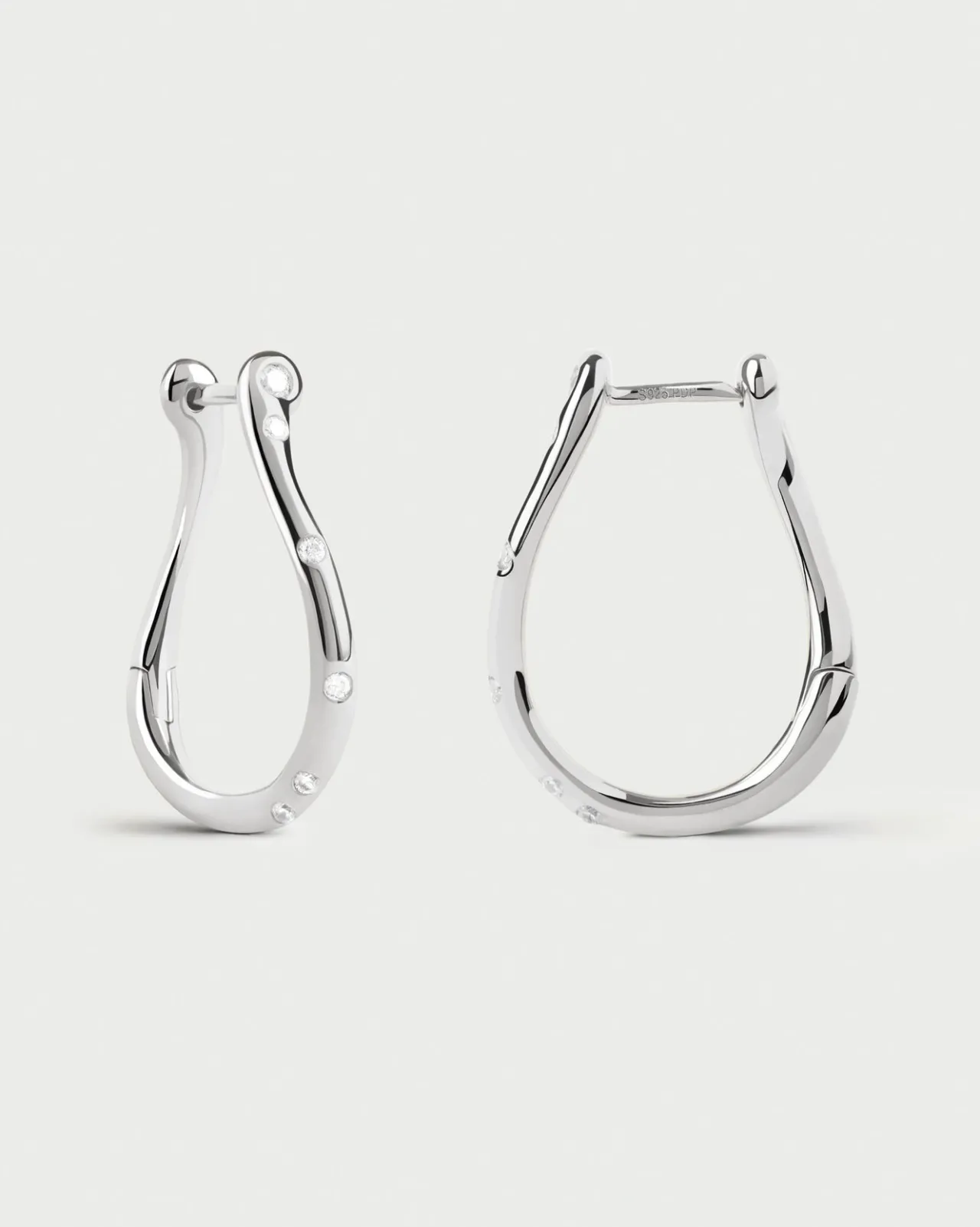 Pendientes Básicos|Aros-PDPAOLA Aros de plata Air mini