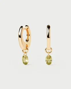 Pendientes Básicos|Aros-PDPAOLA Aros Lily Verde