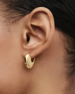Pendientes Básicos|Aros-PDPAOLA Aros Wave