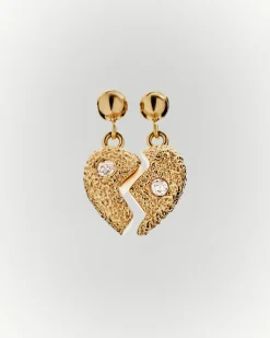 Pulseras De Oro|Collares De Oro-PDPAOLA Charm Corazón divisible