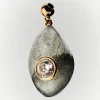 Collares De Oro|Collares Con Piedras Semipreciosas-PDPAOLA Charm Labradorita Protección