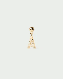 Collares De Oro|Collares Más Vendidos-PDPAOLA Charm Letra A