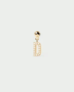 Charms De Letras|Rebajas Charms-PDPAOLA Charm Letra D