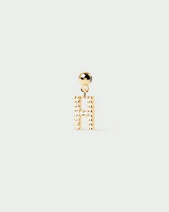 Charms De Letras|Rebajas Charms-PDPAOLA Charm Letra H