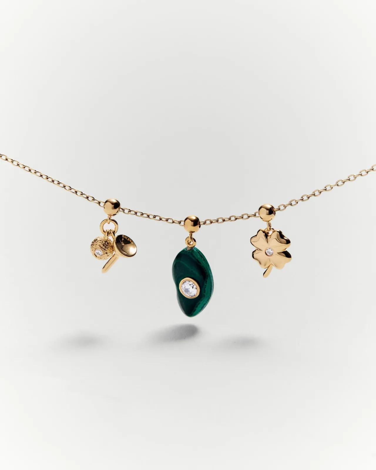 Charms De Piedras-PDPAOLA Charm Malaquita Transformación