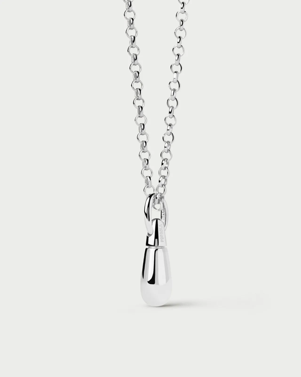 Colgantes Pequeños-PDPAOLA Colgante de Plata Drop