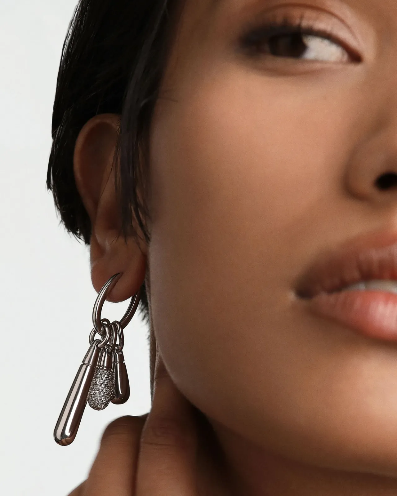 Colgantes Pequeños-PDPAOLA Colgante de Plata Drop