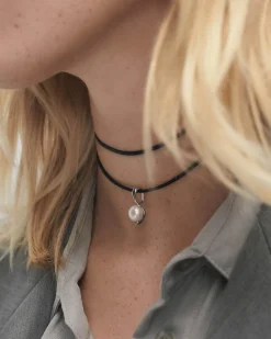 Colgantes De Perlas|Collares De Perlas-PDPAOLA Colgante de plata La Perla essential