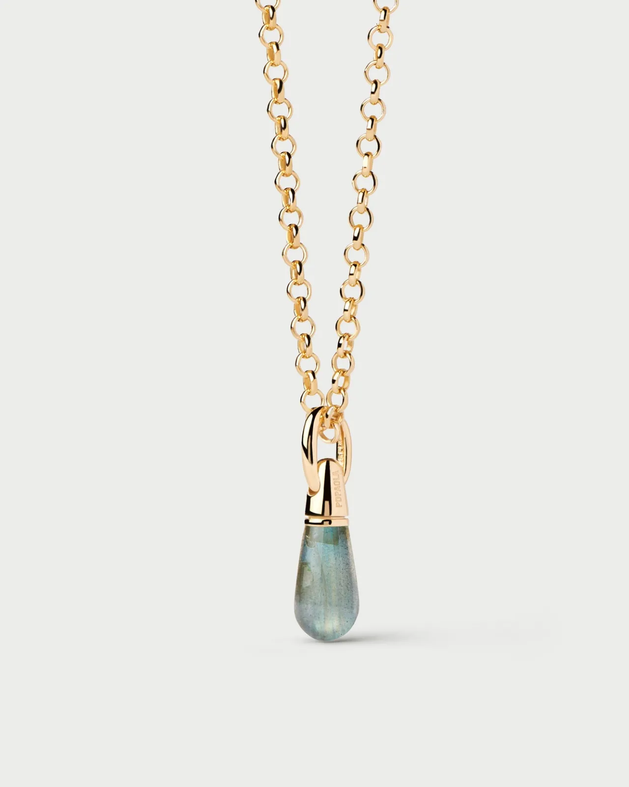 Colgantes Con Piedras Semipreciosas|Colgantes Pequeños-PDPAOLA Colgante Labradorita Drop