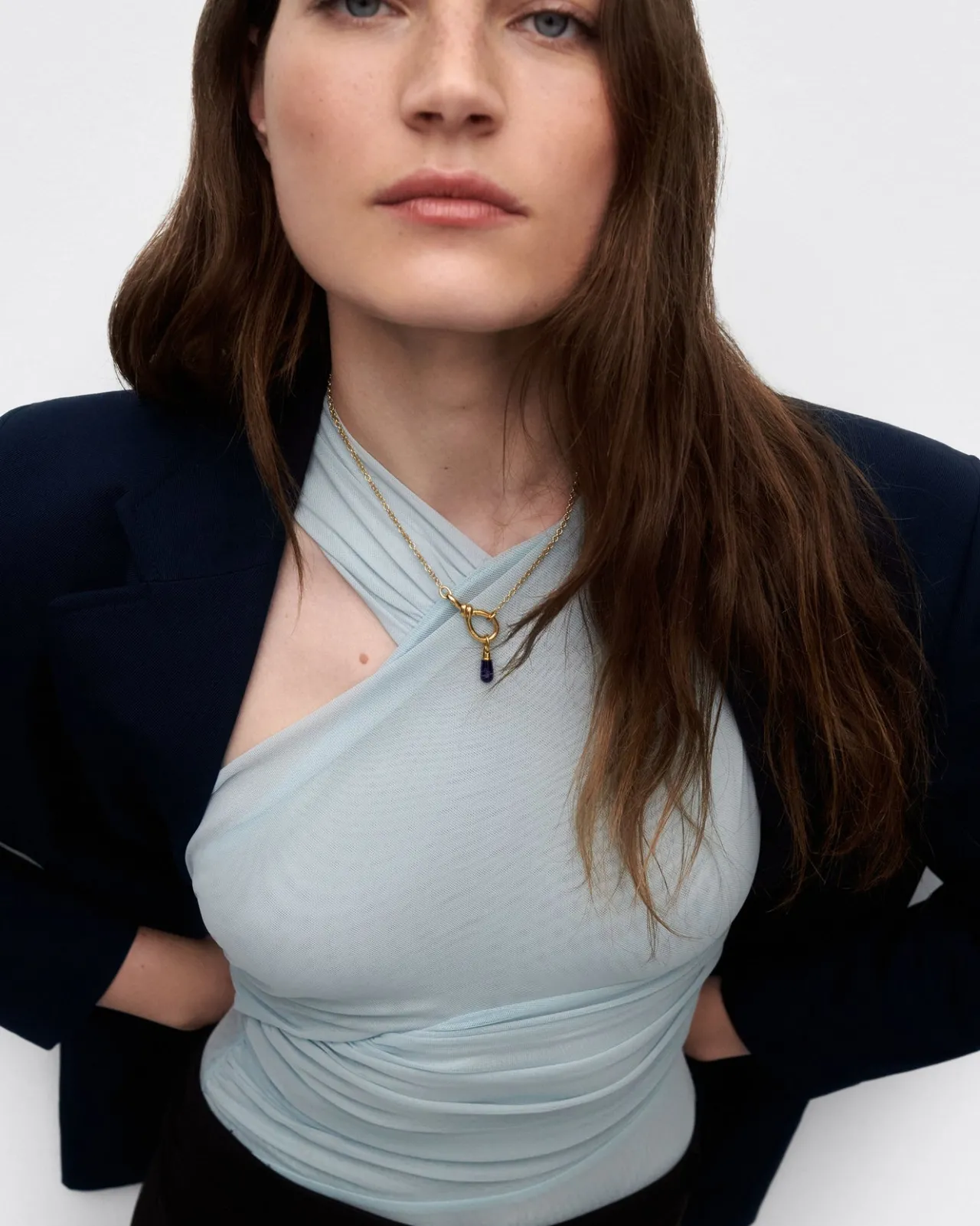 Colgantes Con Piedras Semipreciosas-PDPAOLA Colgante sodalita Drop
