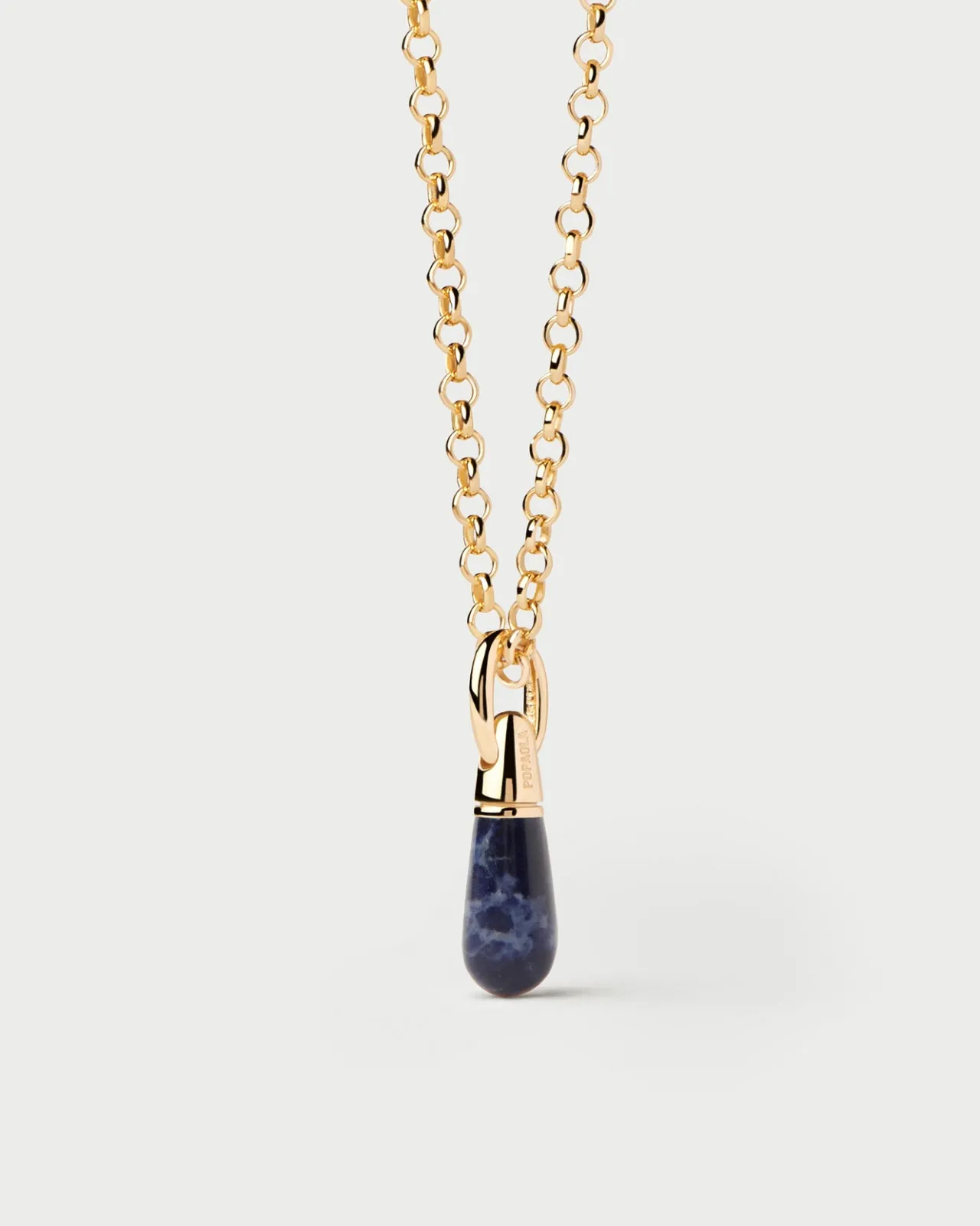 Colgantes Con Piedras Semipreciosas-PDPAOLA Colgante sodalita Drop