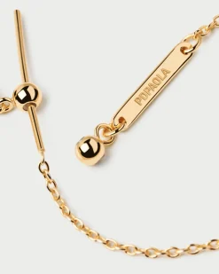 Collares De Oro|Collares Más Vendidos-PDPAOLA Collar Cadena Charms