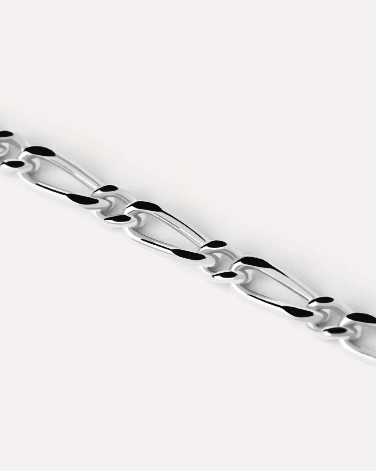 Collares Básicos|Collares De Cadena-PDPAOLA Collar Cadena de Plata Adele