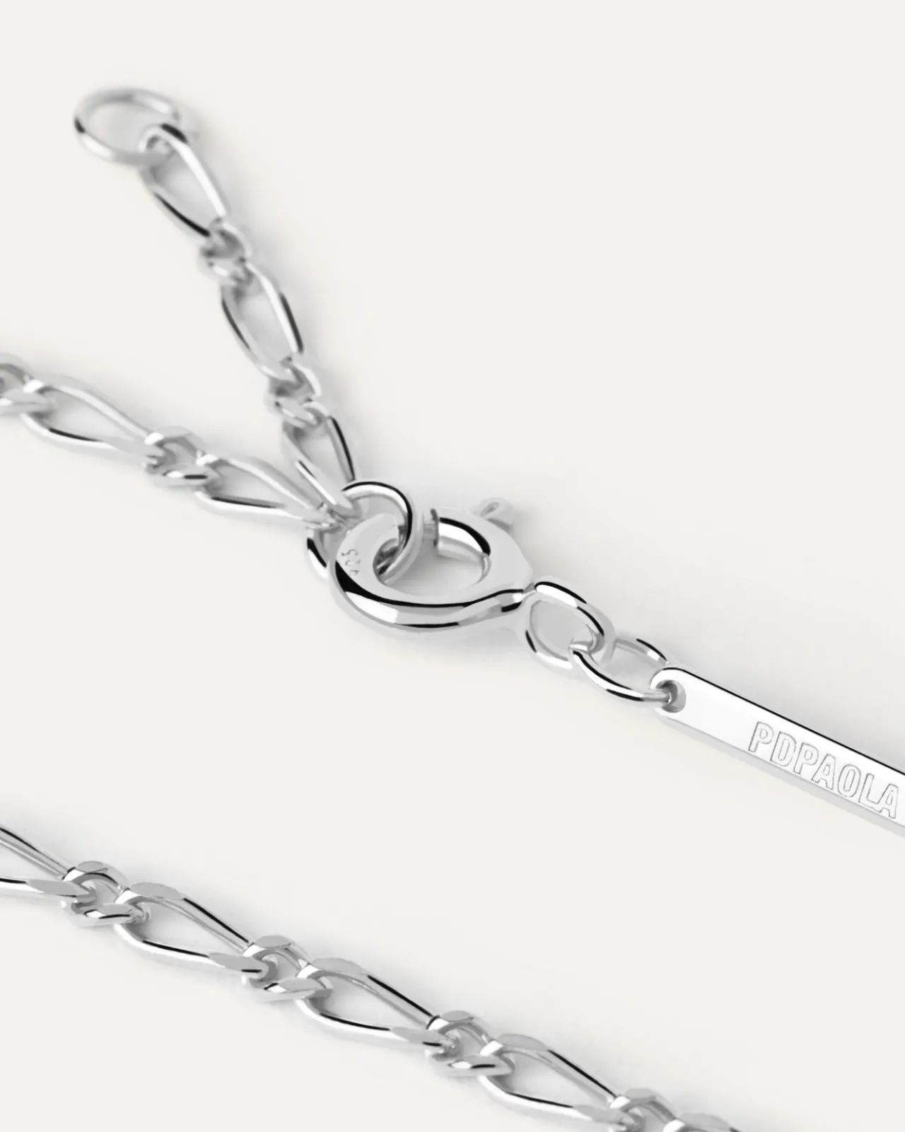 Collares Básicos|Collares De Cadena-PDPAOLA Collar Cadena de Plata Adele