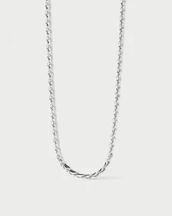 Collares Básicos|Collares De Cadena-PDPAOLA Collar Cadena de Plata Large Serpentine