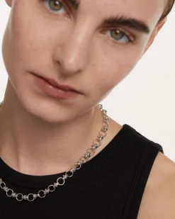 Collares Básicos|Collares De Cadena-PDPAOLA Collar Cadena de Plata Meraki