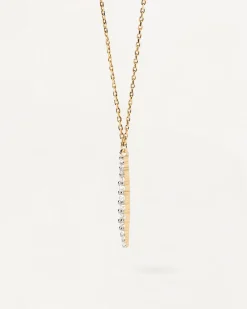 Collares De Alta Joyería|Collares De Alta Joyería-PDPAOLA Collar De Diamantes Y Oro Kate