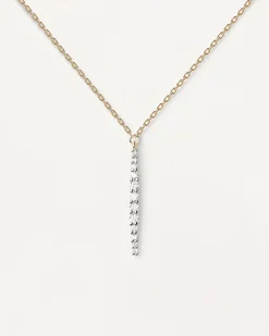 Collares De Alta Joyería|Collares De Alta Joyería-PDPAOLA Collar De Diamantes Y Oro Kate