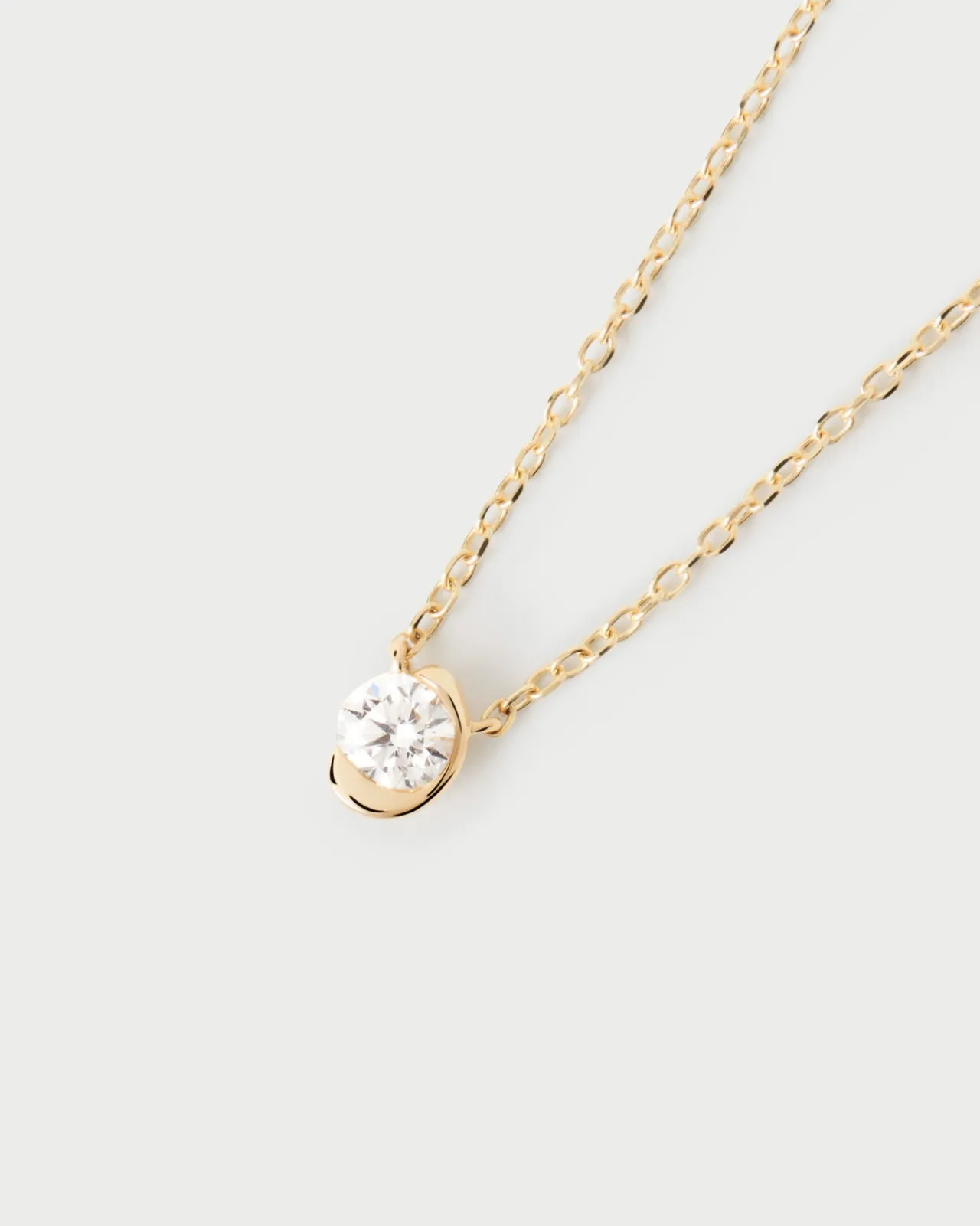Joyas Con Diamantes|Joyas De Oro 18K-PDPAOLA Collar de diamantes y oro Delia