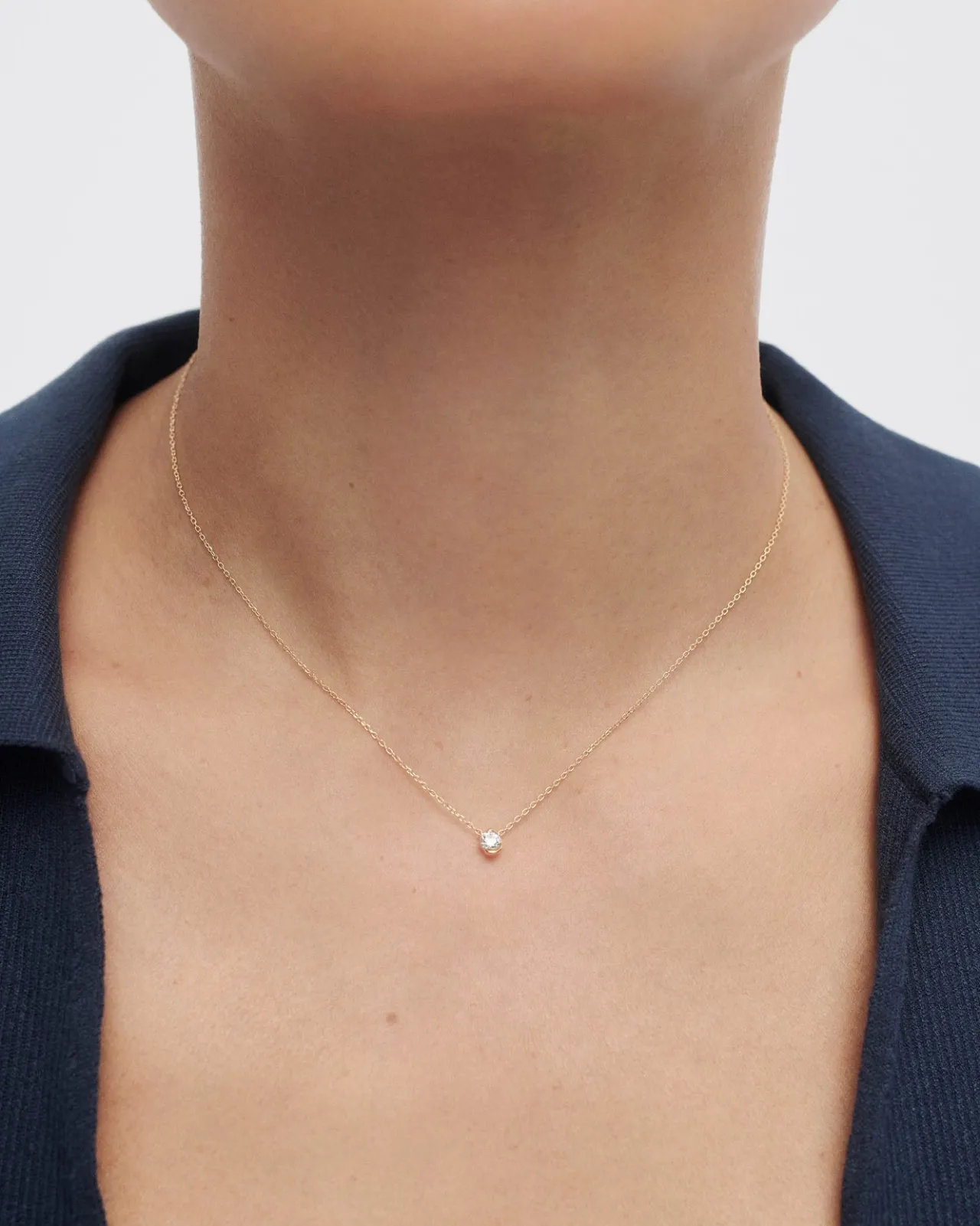 Joyas Con Diamantes|Joyas De Oro 18K-PDPAOLA Collar de diamantes y oro Delia