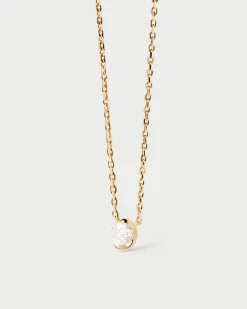 Joyas Con Diamantes|Joyas De Oro 18K-PDPAOLA Collar de diamantes y oro Delia