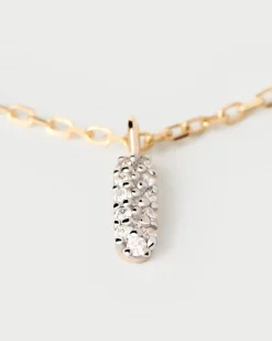 Joyas Con Diamantes|Joyas De Oro 18K-PDPAOLA Collar de diamantes y oro Pop