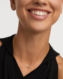 Joyas Con Diamantes|Joyas De Oro 18K-PDPAOLA Collar de diamantes y oro Nilo