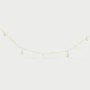 Joyas Con Diamantes|Joyas De Oro 18K-PDPAOLA Collar de diamantes y oro Sandy