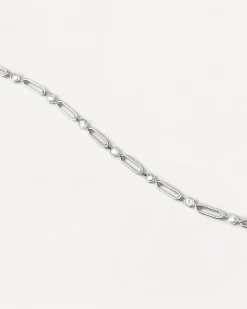 Collares Básicos|Collares De Cadena-PDPAOLA Collar de Plata Love Triangle