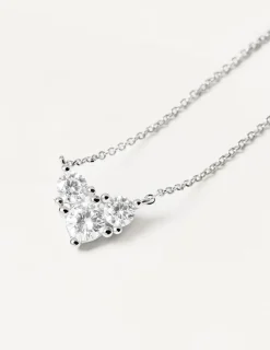 Collares Básicos|Collares De Plata-PDPAOLA Collar De Plata One Heart