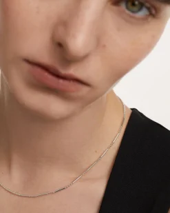 Collares Básicos|Collares De Cadena-PDPAOLA Collar de Plata Valeria