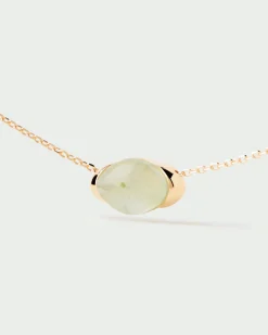 Collares Básicos|Collares Con Piedras Semipreciosas-PDPAOLA Collar frenita Bay